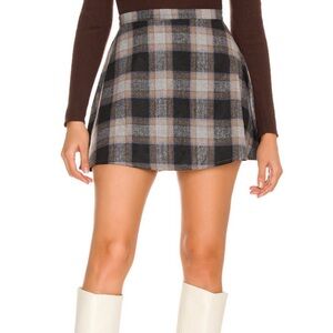 More to Come Madison Mini Skort Plaid Medium